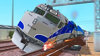 Amtrak Talgo Surfline Derailment [upl. by Ayanal529]