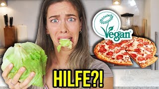 Als FLEISCHESSER 1 Woche VEGAN essen… Experiment Mukbang Food Diary [upl. by Courtland]