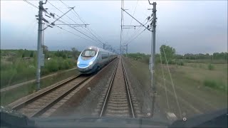 Cabview ED250 Pendolino Warszawa Zachodnia  Kraków Główny 200kmh [upl. by Dasha]