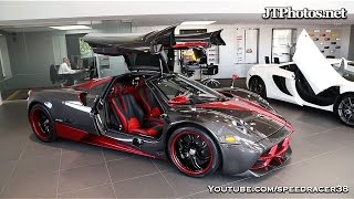 First Pagani Huayra delivered in Greenwich [upl. by Myron479]