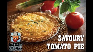 Family Recipes Savoury Tomato Pie [upl. by Nicholle494]