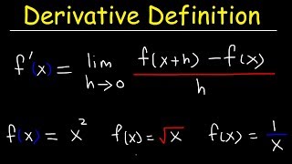 Definition of the Derivative [upl. by Ohnuj863]