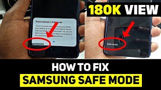 How to Fix Safe Mode on Samsung Phone Easy Solutions for Volume Button Issues [upl. by Dhiren]