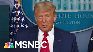 Trump Touts Stock Market Numbers After Dow Hits 30000 Amid Vaccine Transition News  MSNBC [upl. by Chae]