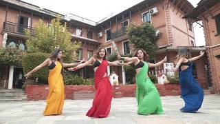 Dhak Dhak Karney LagaMadhuri DixitBollywood danceKavi Shakya choreography [upl. by Nylirac]