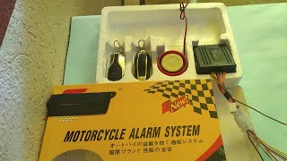 Instalación de alarma para Yamaha SZ [upl. by Arihaj]