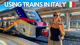 How to use the Train in Italy  Trenitalia App and Physical Ticket [upl. by Kciregor]