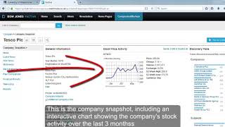 How toaccess and use Factiva a quick start guide to finding company information [upl. by Griseldis]