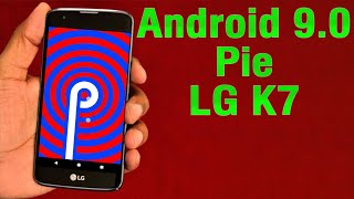 Install Android 90 Pie on LG K7 LineageOS 16  How to Guide [upl. by Malanie]