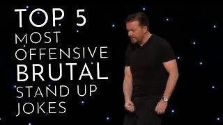 Top 5 Brutal Most Offensive Stand Up Jokes [upl. by Retsim]