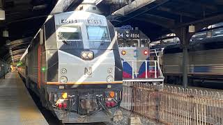 Spring fever on New Jersey Transit Visiting South Orange and Hoboken Railroad Museum 31121 [upl. by Sellihca]