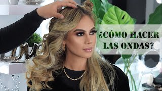 ¿Como hacer las ondas Rizadora PYT  JUAN HERNÁNDEZ MAKEUP [upl. by Resneps]