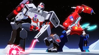 Optimus Prime Saves the Day  Cyberverse  Transformers Official [upl. by Yam158]