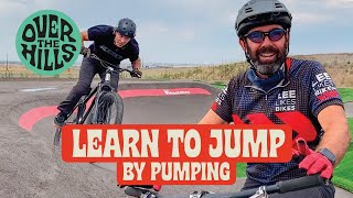 Jump your mountain bike by pumping Learn the technique for perfect pumping [upl. by Aw]