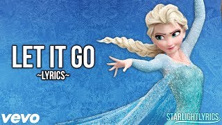 Frozen  Let It Go Lyrics HD [upl. by Yvehc]