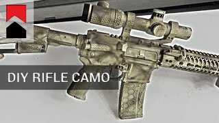 DIY Rifle Camo [upl. by Ladin]