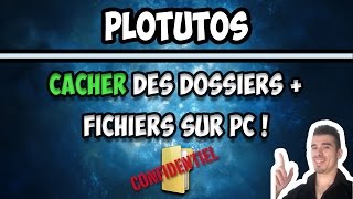 COMMENT CACHER UN DOSSIER OU UN FICHIER SUR PC [upl. by Gregson]