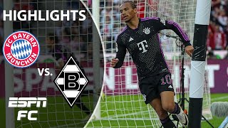 Monchengladbach vs Bayern Munich  Bundesliga Highlights  ESPN FC [upl. by Ranita]