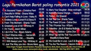 LAGU BARAT ROMANTIS untuk Wedding  Pernikahan [upl. by Bander]