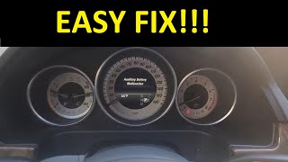 Auxiliary Battery Malfunction FIX Mercedes Benz E W212 [upl. by Nerehs]