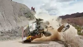 Dakar Rally Crashes Compilation [upl. by Imelda882]