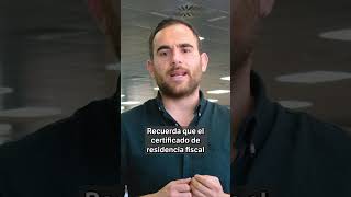 ✅ Cómo solicitar un certificado de RESIDENCIA FISCAL [upl. by Conan]