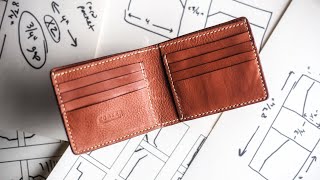 How to Design a Leather Wallet NARRATED [upl. by Aissilem]