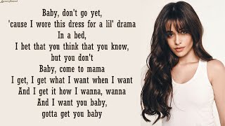 Camila Cabello  Dont Go Yet  Lyrics [upl. by Thagard936]