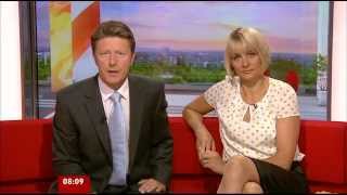 Louise Minchin BBC Breakfast 06092012 [upl. by Vashtia740]