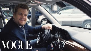 73 Questions With James Corden  Vogue [upl. by Irodim595]