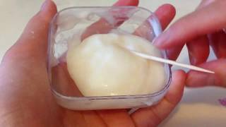 DIY Shampoo And Salt Slime [upl. by Suckram]