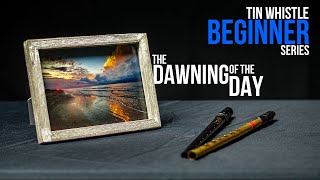 Tin Whistle Beginner Series LESSON 2 Dawning of the Day with TABS [upl. by Eilra]