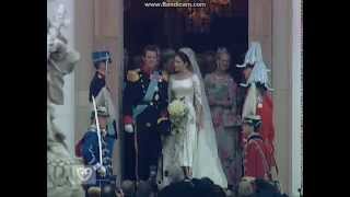 Frederik amp Marys Royal Wedding 2004 Gala Banquet in Fredensborg Palace I [upl. by Ellicec]