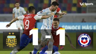 Argentina 11 Chile  Eliminatorias a Qatar 2022  Fecha 7 [upl. by Teews]