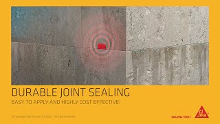 SikaSwell®  durable joint sealing [upl. by Faunia]