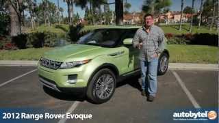 2012 Range Rover Evoque Test Drive amp SUV Review [upl. by Mattie476]