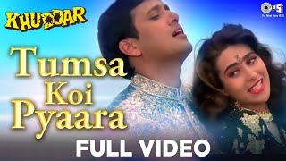 Tumsa Koi Pyaara  Khuddar  Govinda Karisma Kapoor  Kumar Sanu Alka Yagnik Anu Malik 90s Hits [upl. by Shepherd]