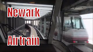 Newark Air Train Newark Liberty International Virtual Airport Guide [upl. by Naitsirt]