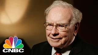 Warren Buffett When Stocks Go Down Its Good News  CNBC [upl. by Ayhtak57]