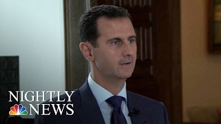 Syrian President Bashar AlAssad Exclusive Interview  NBC Nightly News [upl. by Anom]