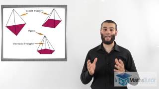 Maths Help  33 3D Solids Prisms amp Pyramids [upl. by Sleinad]