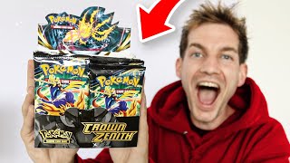 The Pokémon Crown Zenith Booster Box Opening [upl. by Ycart]