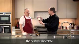 How to make the best hot chocolate using Aerolatte milk frother  wwwaolcookshopcouk [upl. by Ellevel59]