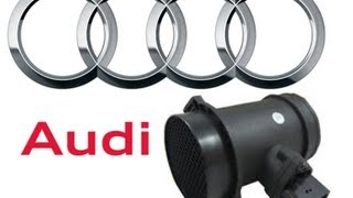 how to guide audi a4 maf sensor cleaning [upl. by Prisilla]