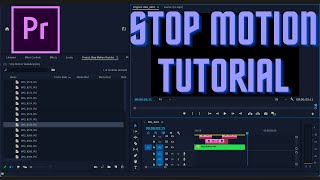 Premiere Pro Stop Motion Tutorial 2022 [upl. by Antoinetta]