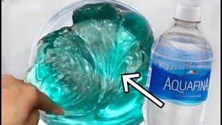 1 INGREDIENT SLIME 💧 ❓ WATER  slime [upl. by Kenton550]