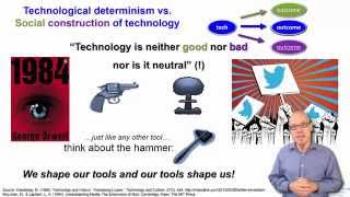 DTampSC 14 Technological Determinism vs Social Constructivism [upl. by Assiralk]