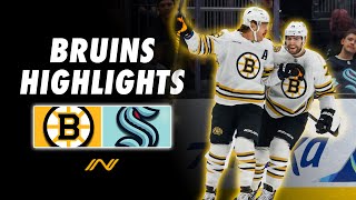 Seattle Kraken at Boston Bruins  Full Game Highlights [upl. by Ochs]