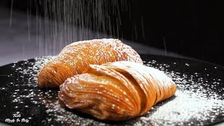 Ricetta Sfogliatella Napoletana Riccia  Recipe [upl. by Alegnasor564]