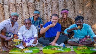 BIG MOMENT  RAHUL GANDHI Join In Village Cooking  Mushroom Biryani  Village Cooking Channel [upl. by Alyel]